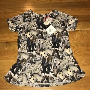 Milo Girls Horse Shirt